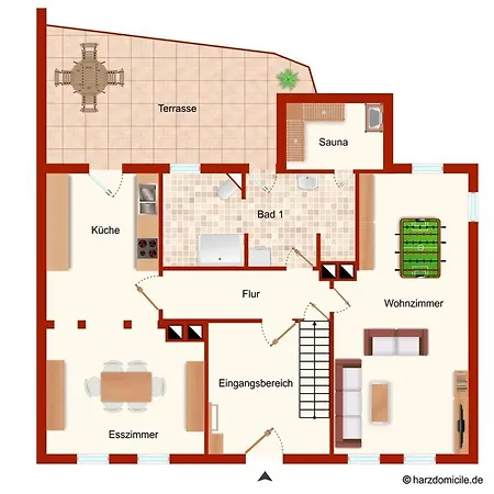 بيت للعطل Lauwenhaus Mit Sauna Und Eingezaeunten Garten برونلاغ