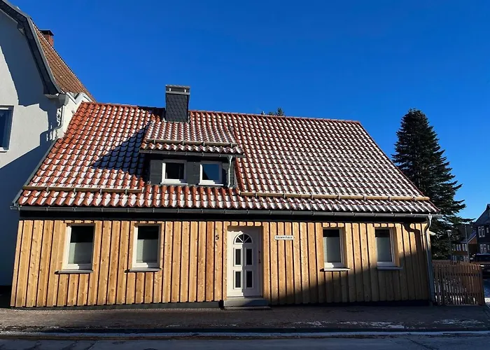 Lauwenhaus Mit Sauna Und Eingezaeunten Garten Braunlage